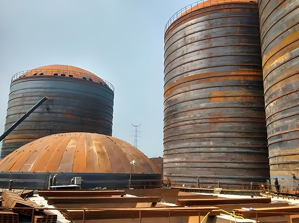 晴隆焦粉钢板仓